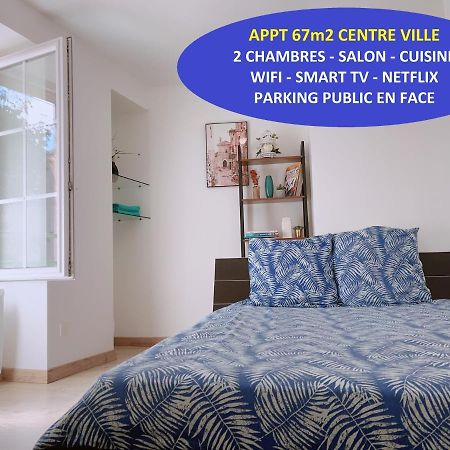 Apt 67M2 Hyper Centre: 2 Chambres, Cuisine Tv Wifi Фонтене-ле-Комт Экстерьер фото