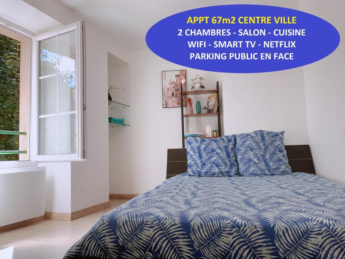 Apt 67M2 Hyper Centre: 2 Chambres, Cuisine Tv Wifi Фонтене-ле-Комт Экстерьер фото